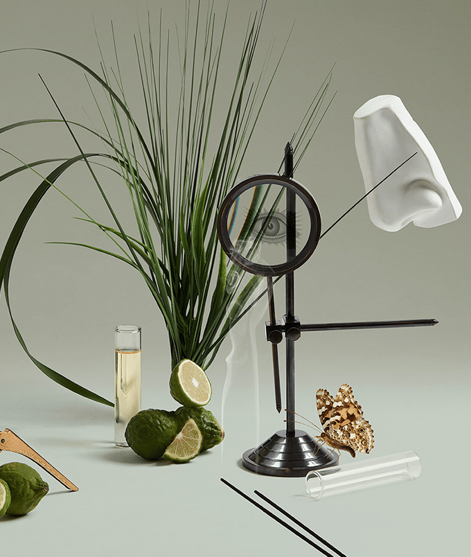 bergamot, incense and vetiver