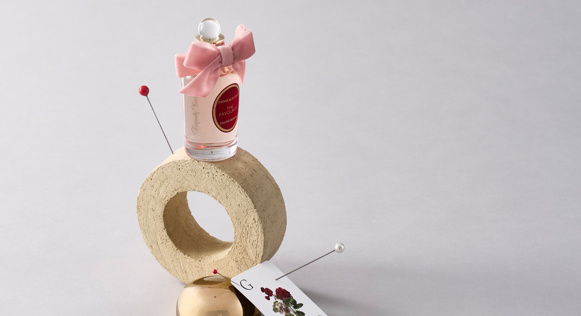 The Favourite fragrance with sewing needles