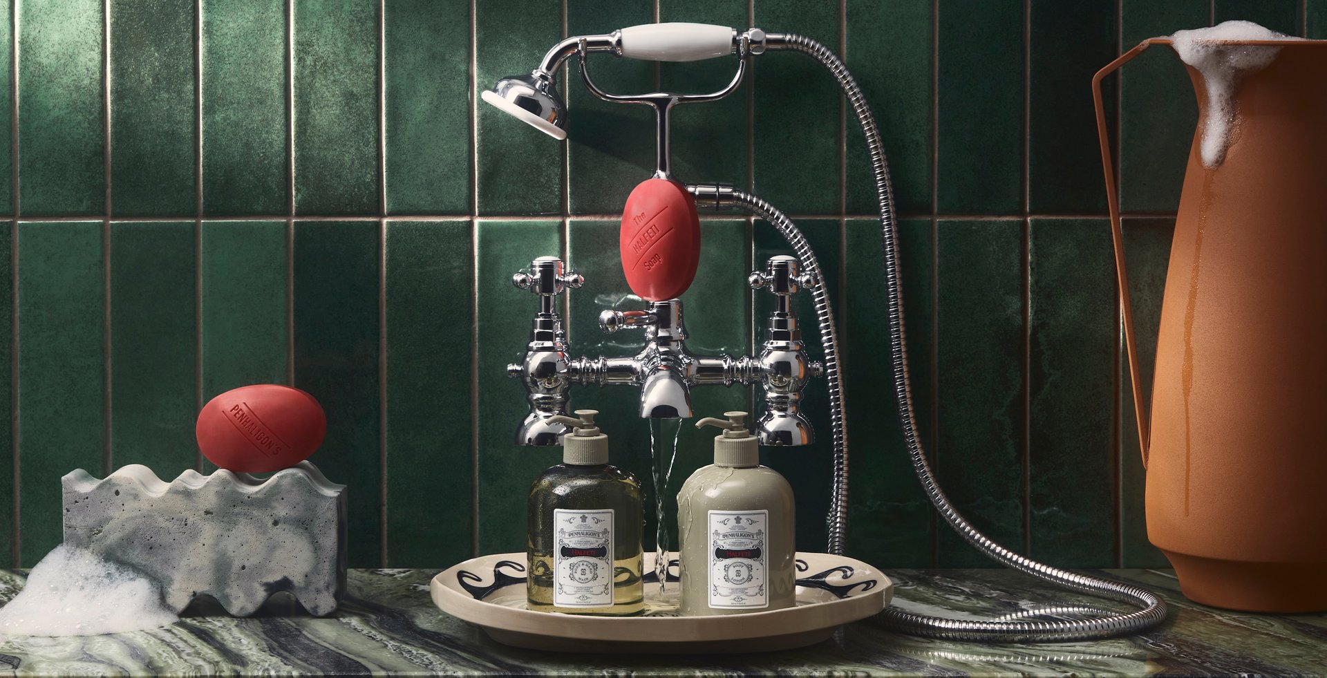 Halfeti soap and lotion collection