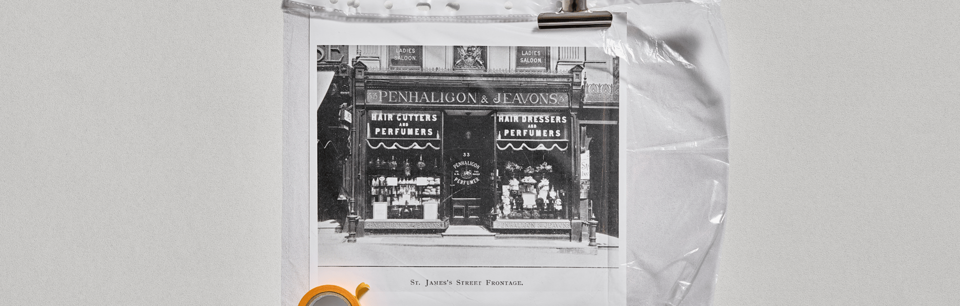 Archived image of penhaligon's first store
