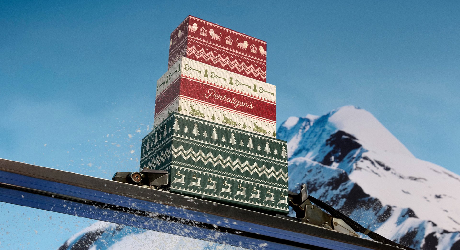 Advent Calendar on a slope
