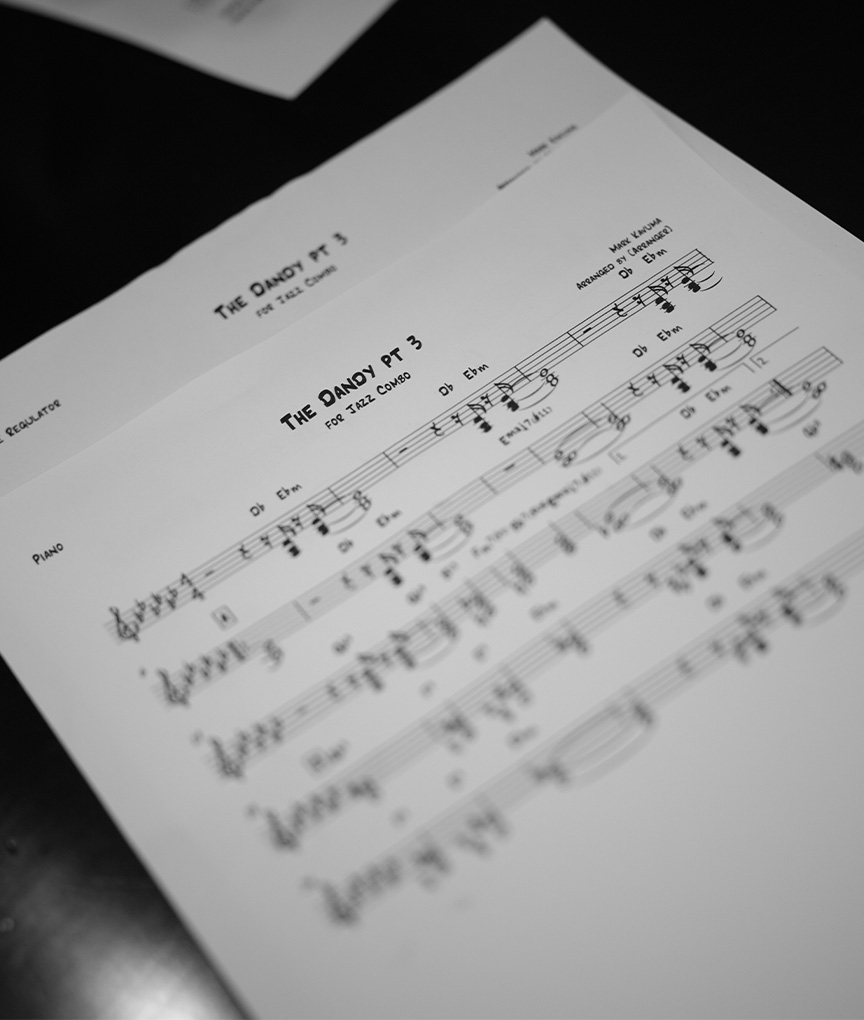 The Dandy music sheet