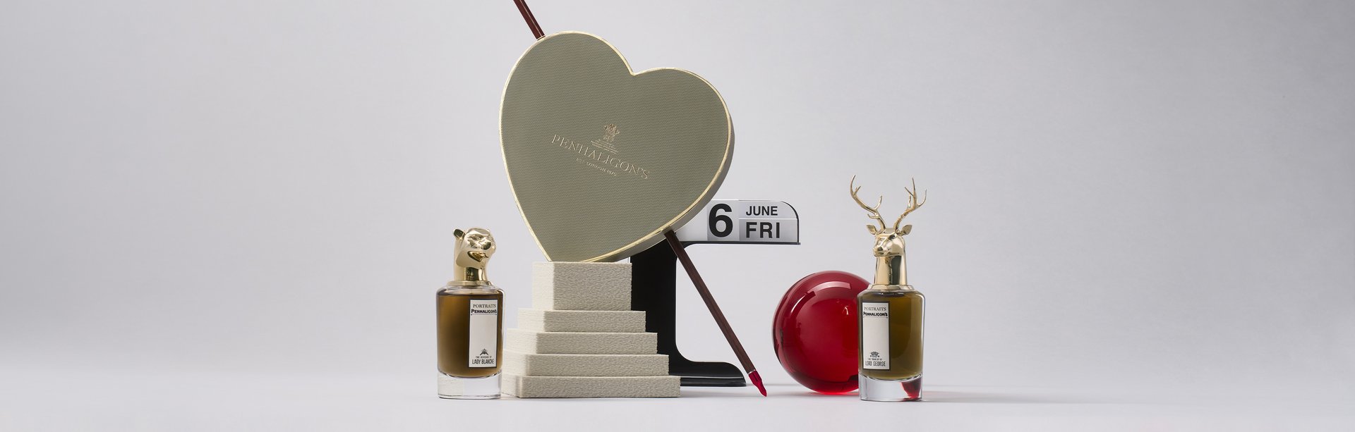 Penhaligons heart shaped gift box