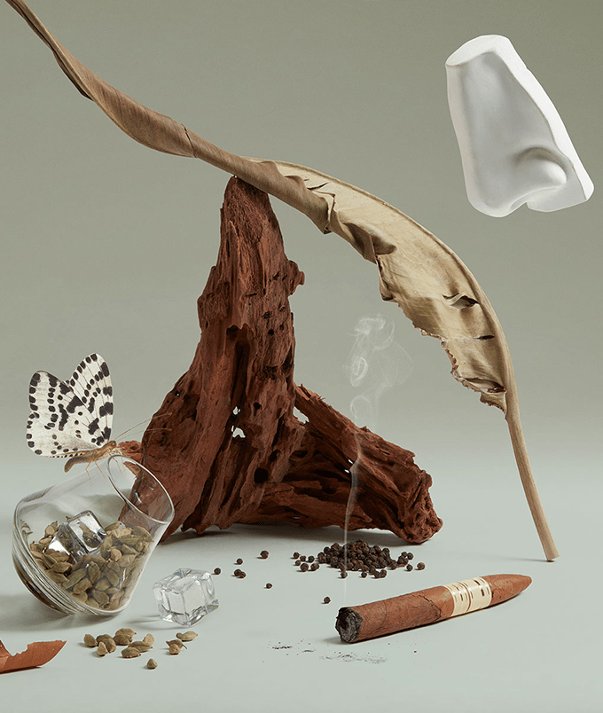 black pepper, cedarwood and cardamom