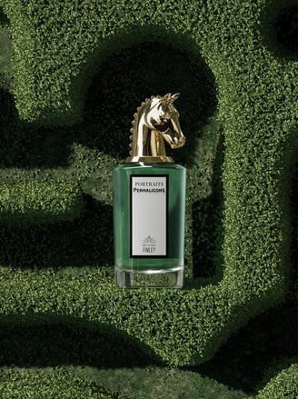 Finley bottle in maze