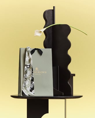 Penhaligons bag with silk ribbon tie