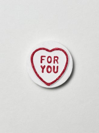 'for you' love heart sweet