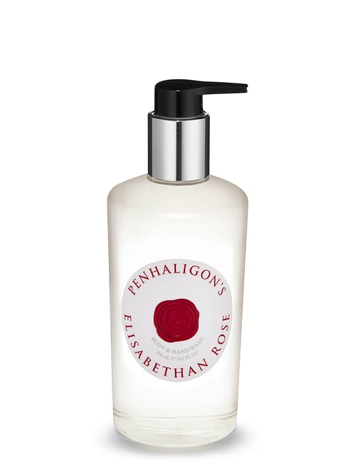 ELISABETHAN ROSE BODY HAND WASH 300ML