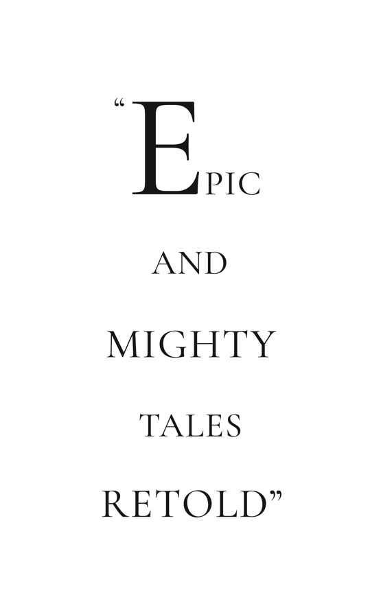 Epic and mighty tales retold quote