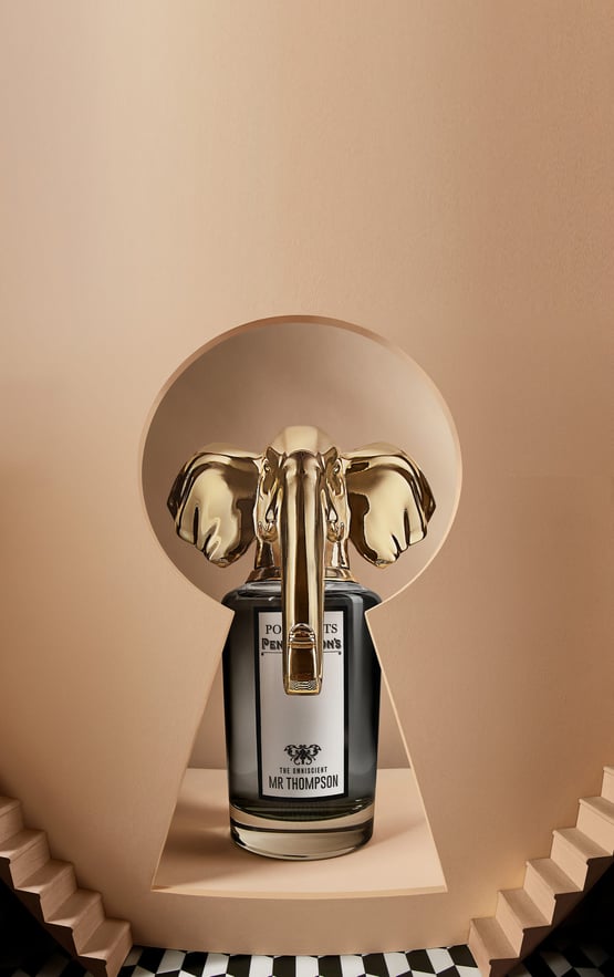 Mr Thompson through keyhole view