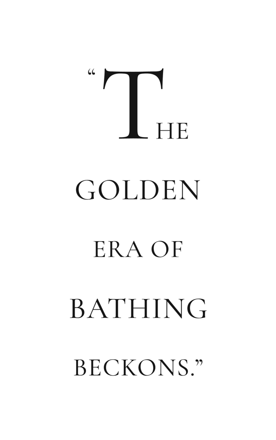 The Golden Era Of Bathing Beckons quote