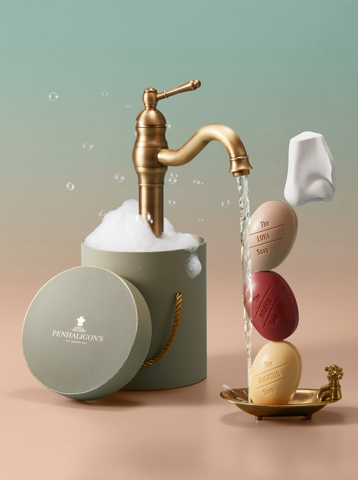 Luna, Halfeti, Quercus bath soaps