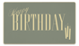 Birthday