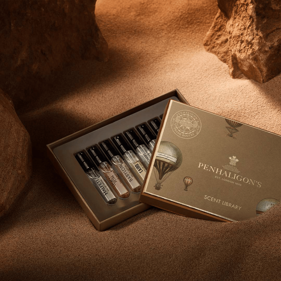 Trade routes scent library