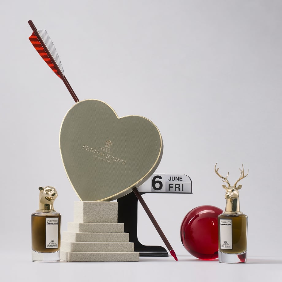 Penhaligons heart shaped gift box