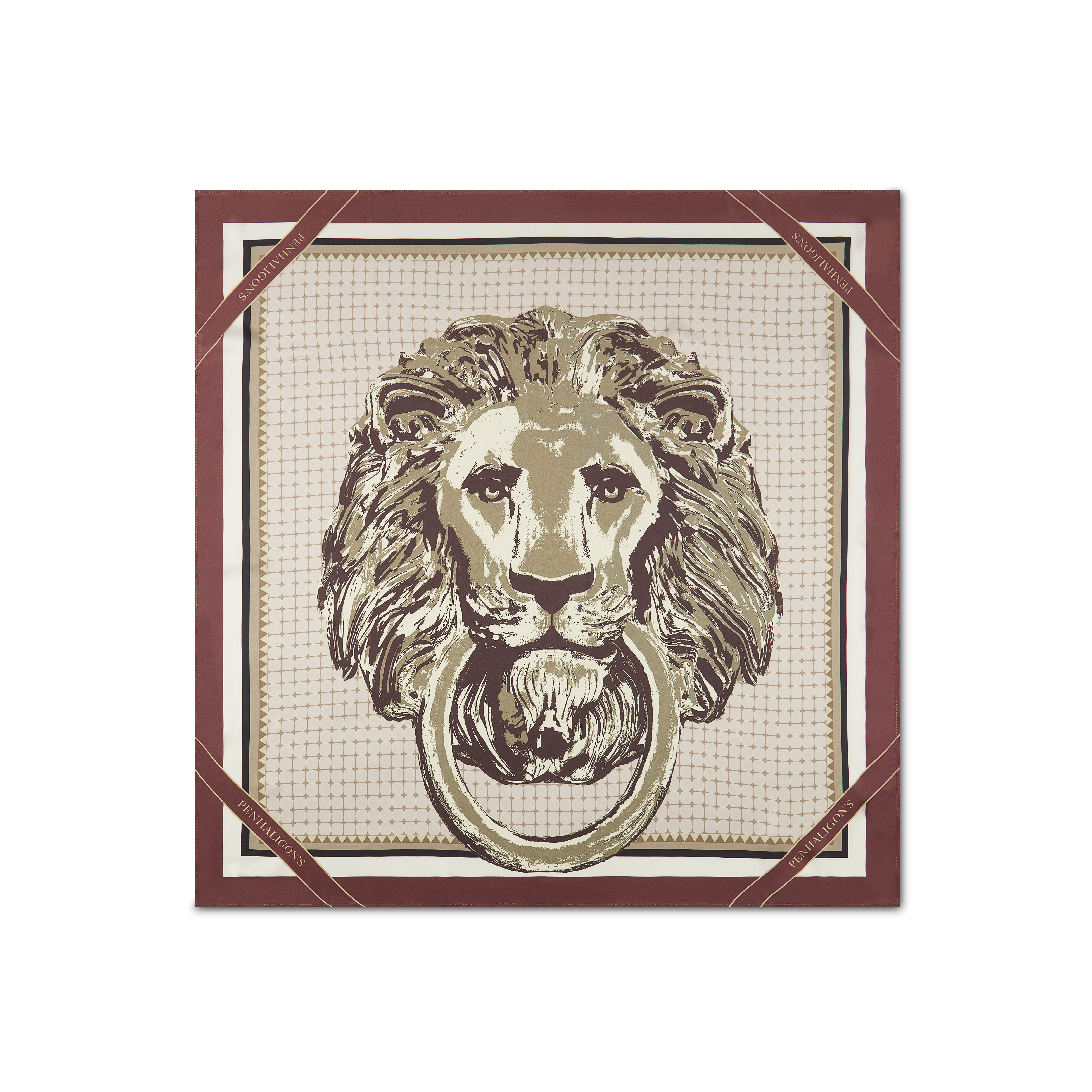 Penhaligons Unisex Multicolor Chess Scarf